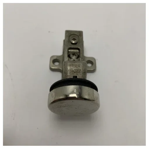 Marine Grade Chrome Glass Door Hinge for 30mm Thick Glass product image