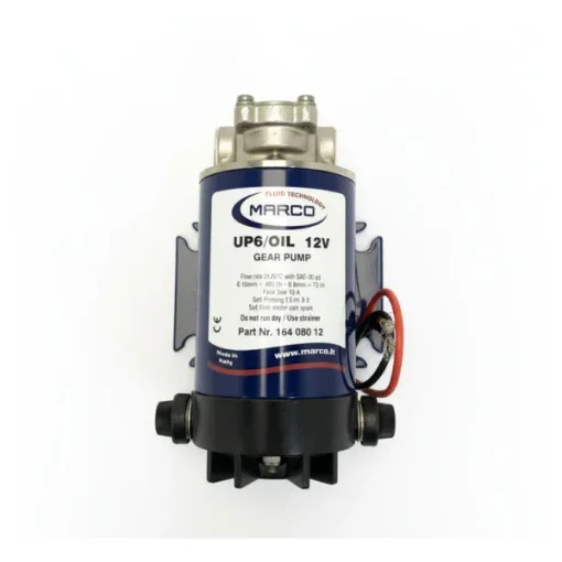 Marco UP6-OIL-12V Self Priming Oil Transfer Pump - 8 l/min - 4 bar - 12V - Brass product image
