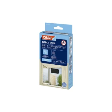 Anthracite Adhesive Mosquito Net 130x150 Cm Tesa - Easy To Install - 06678 product image