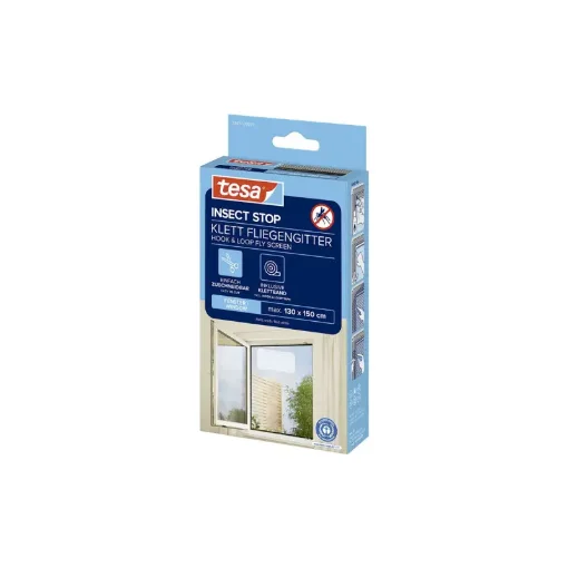 White Adhesive Mosquito Net 130x150 Cm Tesa - Easy Installation - Ref 06677 product image