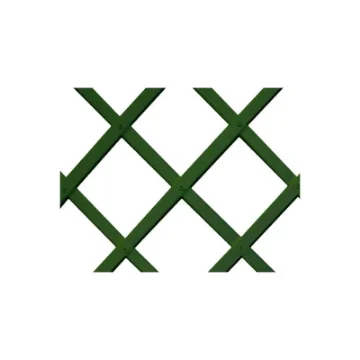 Green Plastic Trellis 1X2m Slats 22X6mm Faura - Ref. 75972 product image