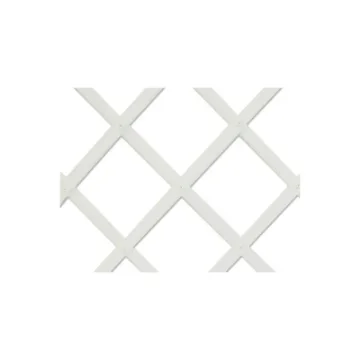 White Plastic Trellis 1X2m Slats 22X6mm Faura - Ref. 75973 product image