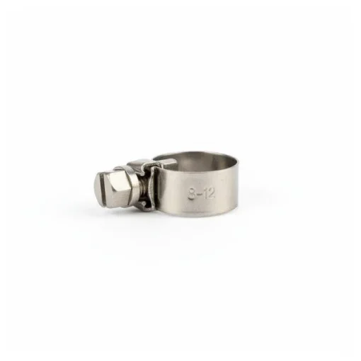 Stainless Steel W4 Hose Clamp 8-12mm - 9mm Wide - Corrosion Resistant product image