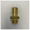 Flojet 23543-1000 Brass Hose Barb Adapter - 3/4 inch BSP x 25 mm product image