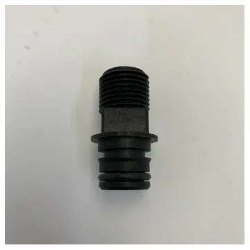 Flojet 20436001 Straight Hose Barb Fitting 1/2 Inch Threaded Male Connector product image