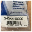 Jabsco 34344-00 Brass Non-Return Valve - 1/2 inch Hose Inlet product image