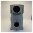 Vetus MGS Waterlock Plastic - MGS5456A - Inlet 127mm - 45 Degree Outlet product image