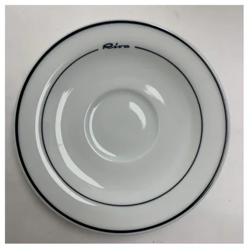 6x Original Richard Ginori / Riva Coffee Cup Plate - 027 2715 product image