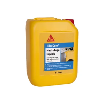 Sika Sikacem Liquid Water Repellent for Concrete and Mortar - 5L product image
