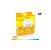Kit of 3 E14 5W Led Bulbs 400lm 3200K - Warm Light - Edm - Ref. 98204 product image