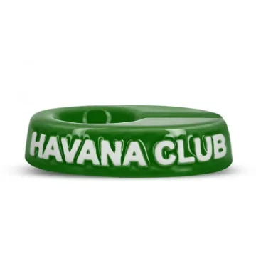 Havana Club Perrier Green Oval Ceramic Ashtray product image