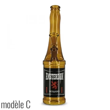 Glass Beer Bottle Water Pipe 26 Cm Model C product image