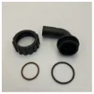 PG2163 Right Angle Hose Fitting Kit - Marine Hose Fitting with O-Rings and Nut product image