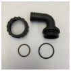 PG2163 Right Angle Hose Fitting Kit - Marine Hose Fitting with O-Rings and Nut product image