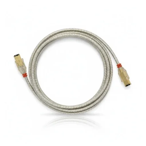 FireWire Data Cable 9-pin to 6-pin (MA-MA) - 2.0 Meter - Transparent product image