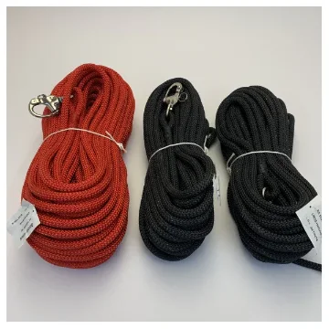 Liros Herkulus Color 29 Gennaker Rope Kit - 2x 28M Black + 1x 50M RED product image