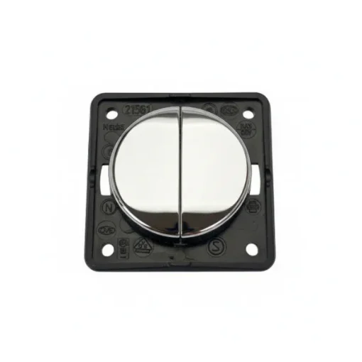 Berker Integro Classic Series Switch - Glossy Chrome - Yacht Hardware - 9365518 product image