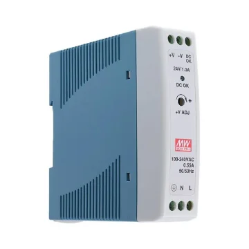 Mean Well MDR-20-24 DIN Rail Power Supply 24V 1A product image