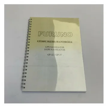 Furuno GPS Operators Manual GP-32/37 EN-GB product image