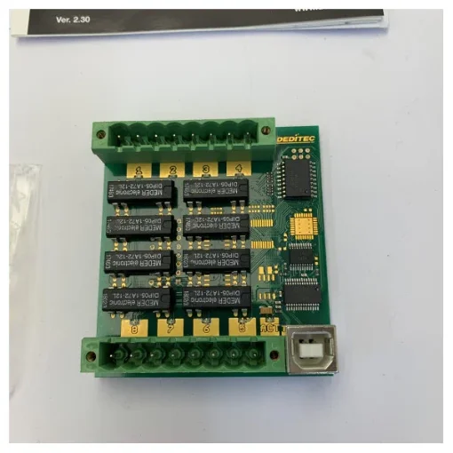 Deditec USB-RELAIS-8_B 8-Channel USB Relay Output Module - New product image
