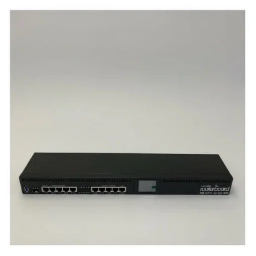MikroTik RB3011UiAS-RM RouterBoard 10x Gigabit Ports 1U Rackmount Router product image
