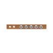 Rittal DK 7113.000 Earth Rail 450mm 200A Horizontal Copper Busbar product image