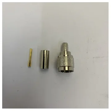 Telegärtner UHF PL259 Male RF Connector Crimp for RG58 RG58C/U Coax Cable 50 Ohm product image