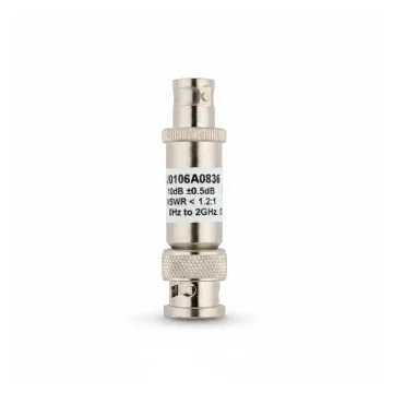 Telegärtner RF Attenuator BNC M/F 10dB 50Ω 2GHz 0.5W - J01006A0836 product image