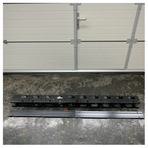 Rittal DK 5502145 Cable Duct 42U 800x2200mm RAL 9005 Enclosure Management product image
