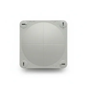 Wiska COMBI 308/5 Junction Box IP66 Waterproof Polypropylene Grey 85x85mm product image