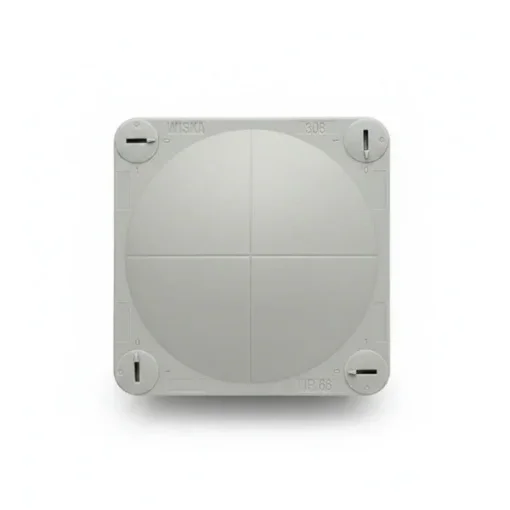 Wiska COMBI 308/5 Junction Box IP66 Waterproof Polypropylene Grey 85x85mm product image