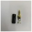 RS PRO NYS231BG 3.5mm Stereo Jack Plug 3-Pole Gold Plated Audio Connector product image