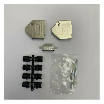 MH Connectors MHDTZK 15-Way D-Sub Connector Plug Hood Kit, Male - Marine Grade product image