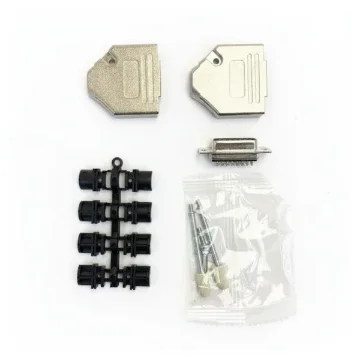 MH Connectors MHDTZK 15 Way Female D-Sub Connector Plug Hood Kit product image