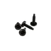 Phillips Truss Head Rack Screws & Washer HP 10-32 x 3/4 inch - Black Coated 100 pk product image