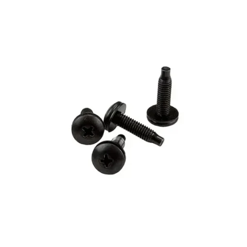Phillips Truss Head Rack Screws & Washer HP 10-32 x 3/4 inch - Black Coated 100 pk product image