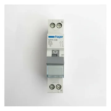 Hager MHN516 Circuit Breaker 16A 1P+N 230V - Marine Electrical Equipment product image