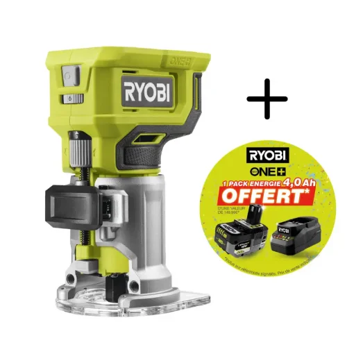 Ryobi 18V One+ RTR18-0 Wood Router - Free 4.0Ah Battery and Charger product image