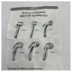 Bossini Sheila Hand Shower with 2m Coiled Hose - Marine Yacht Shower Head product image