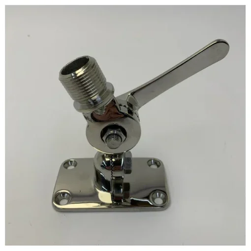 AC Antennas N286Fe Heavy Duty Ratchet Mount - 4-Way Stainless Steel 316 - 1" 14TPI product image