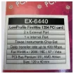 EXSYS EX-6440 FireWire 1394 Low Profile PCI Card - IEEE 1394a Controller product image