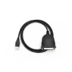 StarTech USB to Parallel DB25 Printer Adapter Cable - ICUSB1284D25 product image