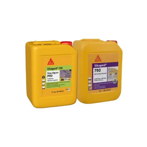 Sika Treatment and Protection Pack - Sikagard-130 Algae Stop Pro 5L - Sikagard-790 All-In-One 5L product image
