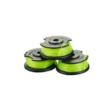 [Never Used] Pack of 3 Ryobi 2mm Twisted Single Thread Spools for RAC143 Battery-Powered Strimmers product image