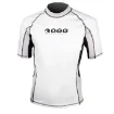 Picture of SCK - UV50+ Short-Sleeve Sun Protection Top White-Black - 03022-3K10M