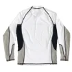 Picture of SCK - UV50+ Long Sleeve Sun Protection Top White-Black - 03022-5K10M