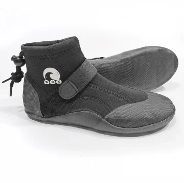 Picture of SCK - Low Neoprene Ankle Boot 2.5mm with Velcro Black - 03031-SF-20S
