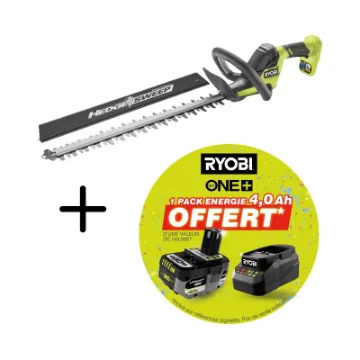 Ryobi 18V One+ Hedge Trimmer Ry18ht50a - Linea - 50 Cm - 4.0Ah Battery and Charger product image