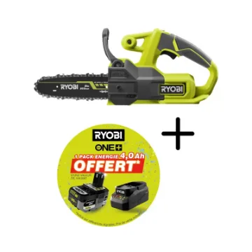 Ryobi 18V One+ Chainsaw Ry18cs20a - 4.0Ah Battery and Charger product image