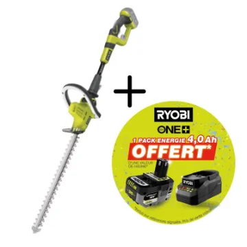 Ryobi 18V One+ Lithium-Ion Hedge Trimmer OHT1850X - 4.0Ah Battery and Charger product image
